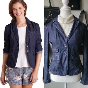 Anthropologie Pilcro Denim Blazer